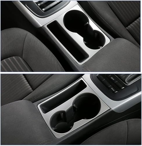 Moldura de consola central para cubrir arañazos en el panel portavasos de coche A4 B8 3