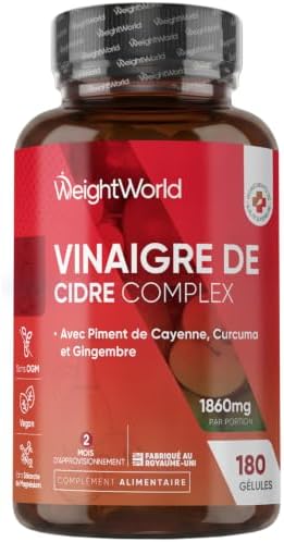 Vinaigre De Cidre de Pomme avec la Mère - Complex ACV Gélules 4-e...
