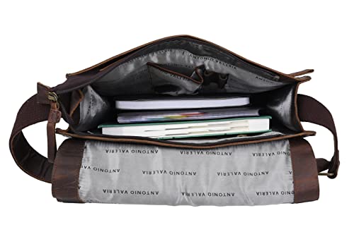 Antonio Valeria Albert Premium Leather Messenger Bag for Men3
