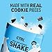 CTRL Meal Replacement Shake with Real Cookie Pieces – Cookies N' Cream - 15 Servings Packed with Essential Nutrients, Including 23g of Protein, 8 Grams of Fiber, 22 Vitamins & Minerals & Only 1g Sugar