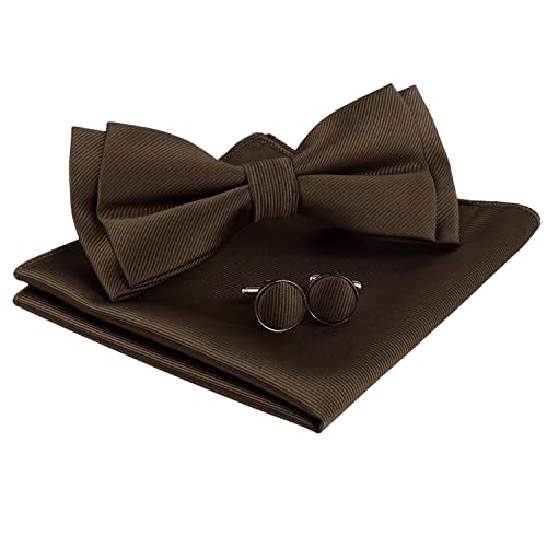 Gusleson Set di gemelli da uomo a due strati