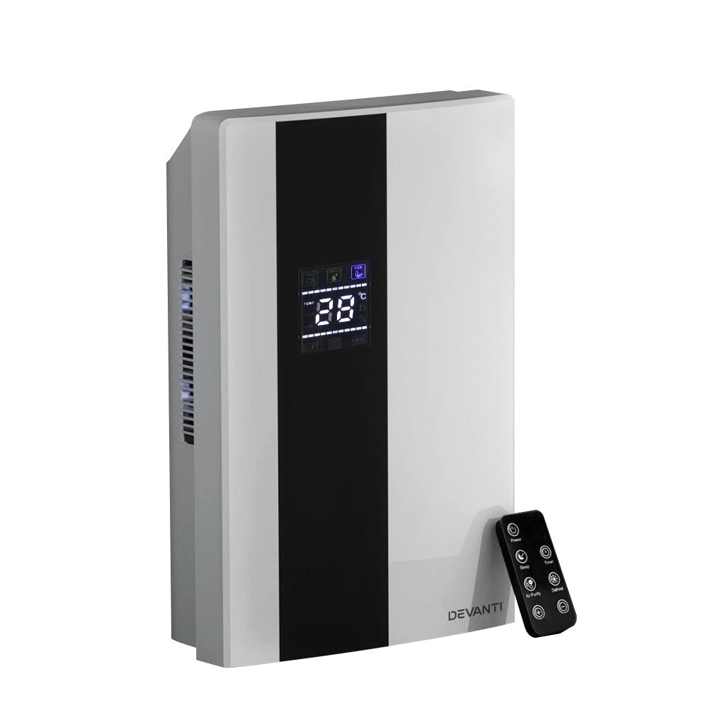 Devanti Dehumidifier, 2L Portable Air Purifier Moisture Absorber Purifiers Ausclimate Humidity...