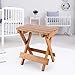 Tabouret Durable Tabouret Pliable Style Pliable Mini Tabouret en Bois pour la pêche Table à Manger Table d'ordinateur