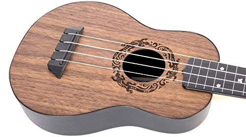 Flight TUS50 Travel Ukulele – Walnut Top - Les Beatles, Paul McCartney, John Lennon, RIngo Starr, George Harrison Flight TUS50 Travel Ukulele - Walnut Top – Image 3