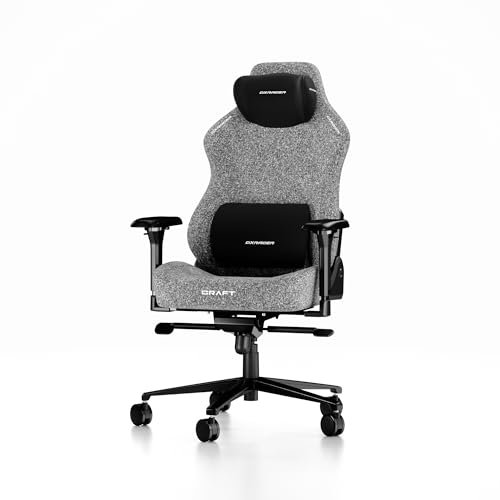 DXRacer Craft XL Chaise de Gaming Originale en Tissu Gris