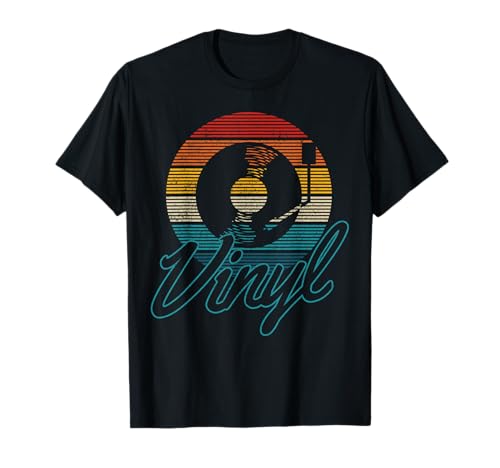 Vinyl - Schallplatte Vintage Retro Musik DJ Geschenk T-Shirt