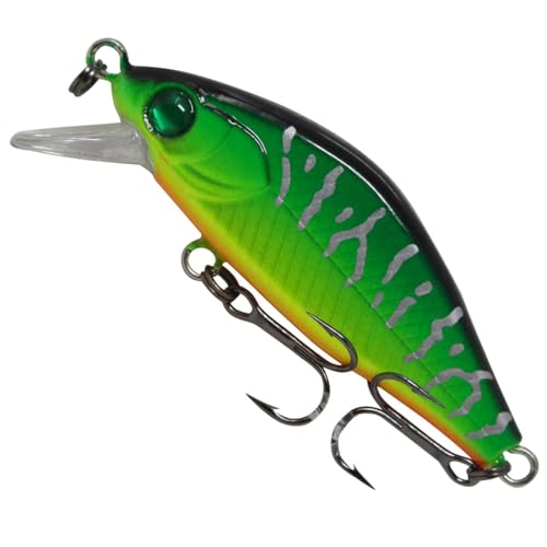 Seika Pro Wobbler Trout Machine 4,5cm 4,4g - Forellenwobbler, Farbe:Fire Tiger