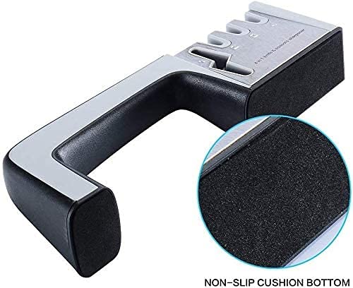 HSWYJJPFB Messerschärfer Profi Messerschleifer Professioneller Küchenschärfer 4-in-1-Messer- und Scherenschärfgerät… – Bild 7