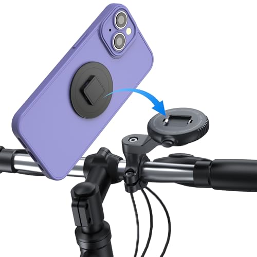 Support de téléphone portable pour vélo antichoc à fixation rapide