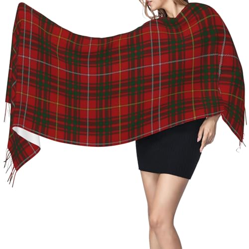 Scottish Clan Bruce Tartan Plaid Cashmere Fringe Scarf Autumn And Winter Scarves The Most Soft Classic3