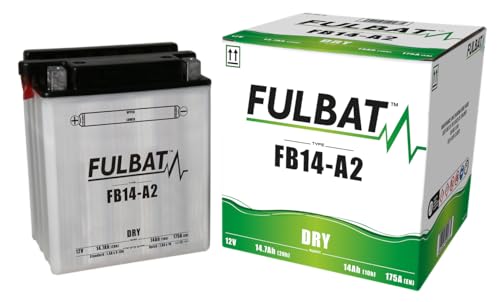 Batterie FULBAT YB14-A2 12V pour vos balades en moto sans panne