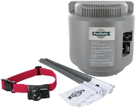 PetSafe Wireless Containment System, Secure 2,023 Square metre Boundary for an Unlimited Number of Dogs