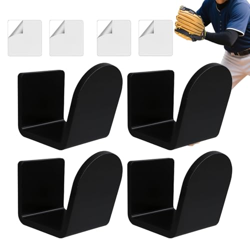 Organizadores para guantes de béisbol sin taladrar, soporte de pared para casa