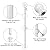 Yeesun Flag Pole,6FT Flagpole Kit for 3’ x 5’ American Flag-360° Tangle Resistant Technology,Stainless Steel Professional Outdoor Flag Pole for House Truck & Boat Use (Without Bracket,White)