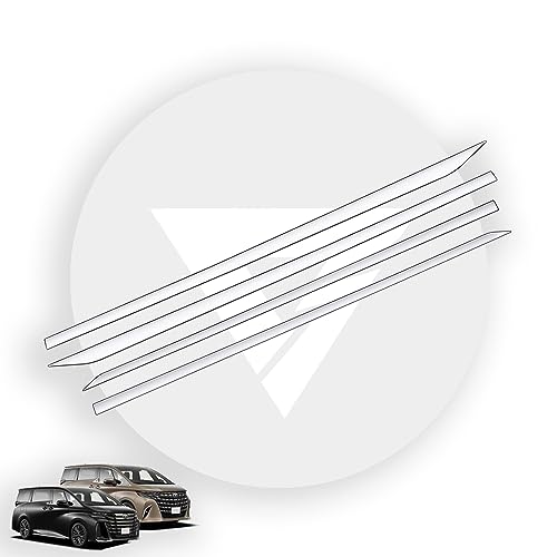 KUTOOK 新型アルファード40系 AAHH40W AAHH45W ハイブリッド ヴェルファイア40系 パーツ サイドドアガーニッシュ ドアロアガーニッシュ