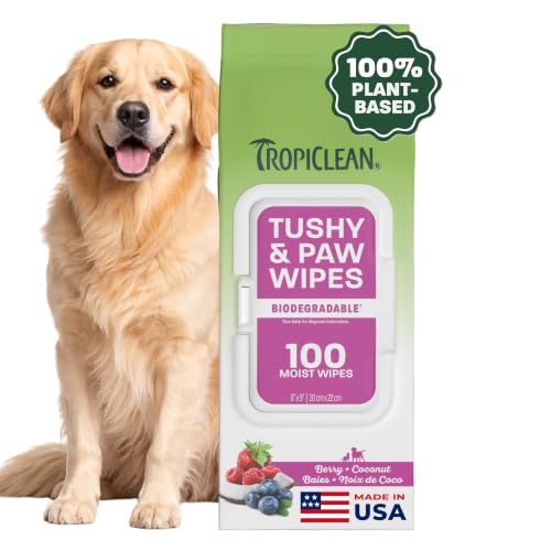 Cosmos Tropiclean Lingettes nettoyage profond animaux 010109