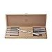 J.A. Henckels 8-Piece Stainless-Steel Steak Knife Set in Wood Gift Box