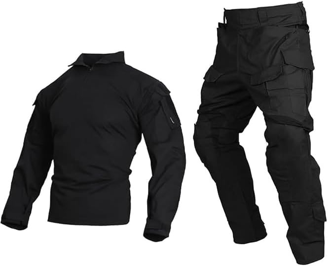 EMERSONGEAR Gen3 Uniform,Military Painball Suit,Army Airsoft Combat BDU Pants Shirt with Knee Pads