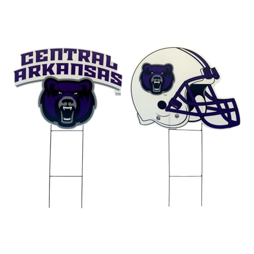 Proformance Home NCAA Central Arkansas Bears 2 Pack Yard Signs