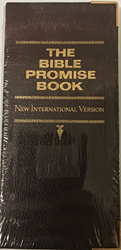 The Bible Promise New International Version Vest Pocket Bonded Leather Burgundy