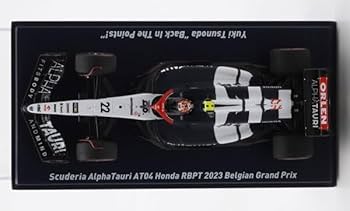 F1速報特注スパーク 1/43 アルファタウリ AT04 ベルギーGP 角田裕毅 F1速報』特注スパーク 1/43 アルファタウリ AT04 2023年
