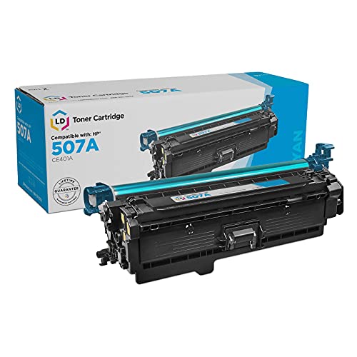 LD Products Remanufactured Toner Cartridge Replacement for HP 507A 507X CE401A (Standard Yield, Cyan) for use in Laserjet Enterprise M551n M551dn M551xh M570dw M570dn M575c M575dn M575f