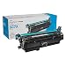 LD © Remanufactured Replacement for HP CE401A / 507A Cyan Laser Toner Cartridge for HP LaserJet Enterprise 500 Color M551dn, M551n, M551xh, MFP M575dn, MFP M575f, and MFP M575c