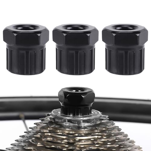 3 Pieza Herramientas de Extracción de Casete de Bicicleta para Quitar Cassettes y Piñones, Extractor de Piñón Libre para la Eliminación de 12 Dientes piñón Anillos de Bloqueo y 12 Dientes de Rueda