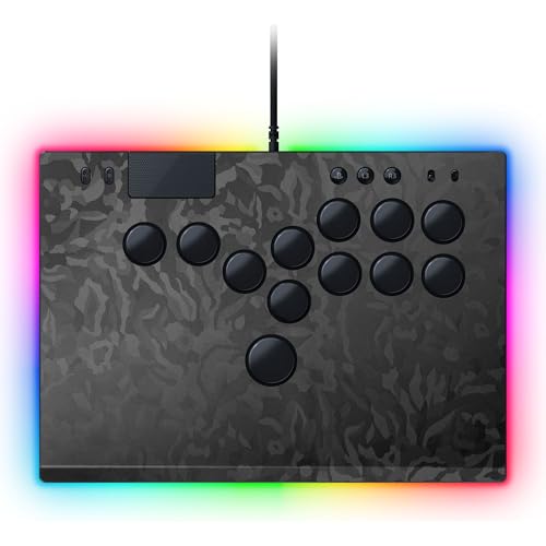 Razer Kitsune Skin – Revêtement en vinyle moulé 3M de qualité supérieure – Protection contre les rayures – Designs et finitions uniques – Application facile – Camouflage noir