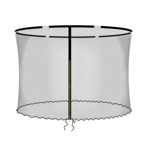 Baunsal® Trampolin Sicherheitsnetz Ø 305 cm (FGIS) für 6 Netzstangen Netzhöhe 180 cm Ersatzteile Netz Schutznetz Kindertrampolin Ersatznetz Gartentrampolin Outdoor