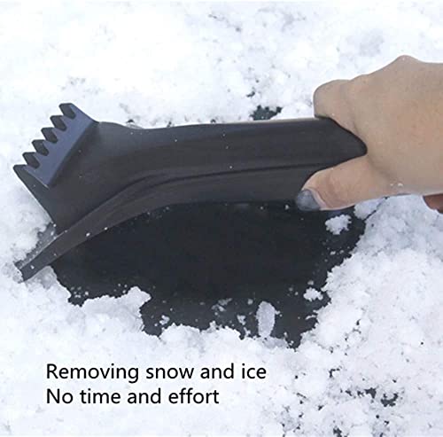 Sin arañazos: Cepillo de Nieve EVA extraíble con pala para hielo 4
