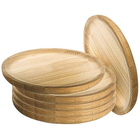Set de 6 Platos para Pulpo de Madera Ruibal Cover