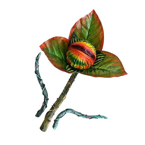 Statue de plante carnivore détaillée pour extérieur balcon