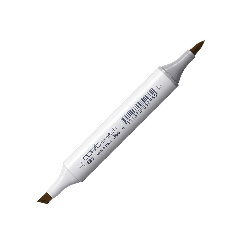 Copic Sketch Coloured Marker Pen - (E-49) Dark Bark, For Art & Crafts, Colouring, Graphics, Highlighter, Design, Anime, Professional & Beginners, Art Supplies & Colouring Books — view 86
