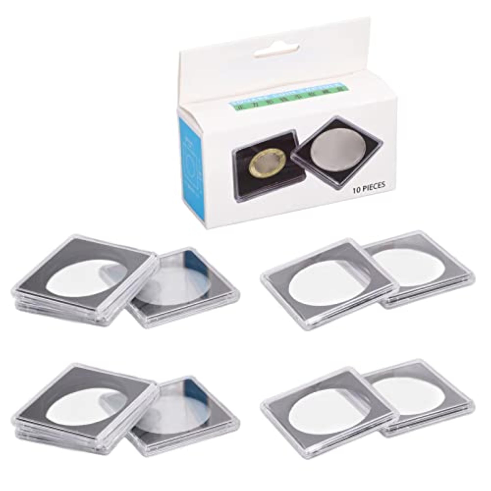 Eco-Friendly Coin Box with 10 Square Bags