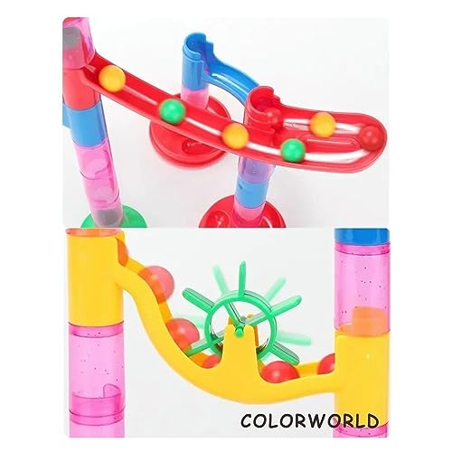 Marble run building blocks interactivo: juego de laberinto didáctico 3D 5