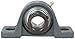 Peer Bearing FHLP206-20G Pillow Block, Low Shaft Height, Narrow Inner Ring, Relubricable, Eccentric Locking Collar, Single Lip Seal, Cast Iron Housing, 1-1/4 Bore, 1-9/16" Shaft Height, 4-3/4" Bolt Center