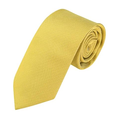 Cravate Allegra K 145cm Jaune Cover