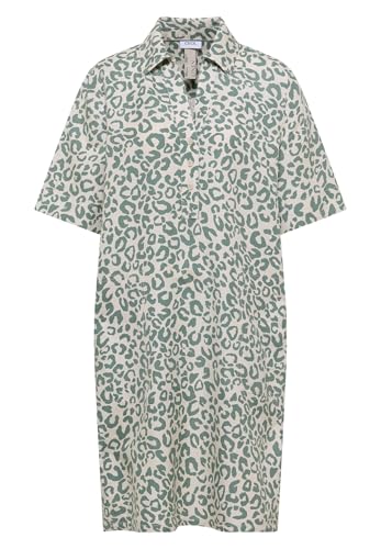 Robe léopard lin femme Cecil 1409276 vêtement été léger fluide - 4