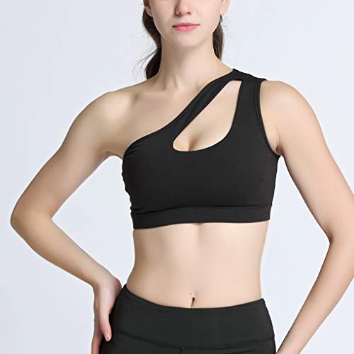 Underwear Mulheres Meninas oco à prova de choque Yoga Bra executando Sports Academia Lingerie S/M/L/
