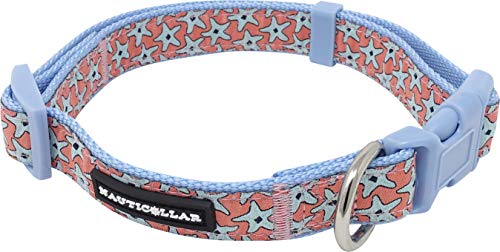 Nauticollar Starfish Ribbon Collar (Small)