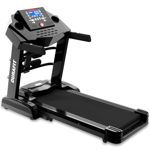 Durafit Heavy Hike Multifunction 5 HP Peak DC Motorized Treadmill with Max Speed 16 Km/Hr and Max User Weight 120 Kgs, Auto Inclination (B0785T85PH) Amazon Price History, Amazon Price Tracker