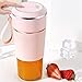 Osobisty mini blender, bezprzewodowa wielofunkcyjna sokowirówka Przenośny kubek o pojemności 300 ml, mini blendery, domowy kubek do ładowania owoców, przenośne ładowanie USB, do koktajli, koktajli owo