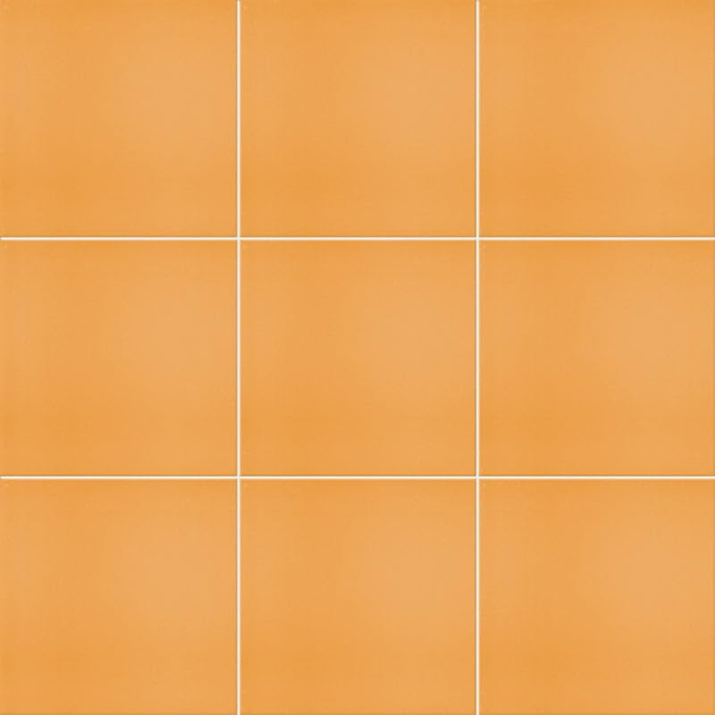 Victorian Yellow 20x20cm Indoor Ceramic Quarry-Effect Wall and Floor Tiles (Box of 25 Tiles)
