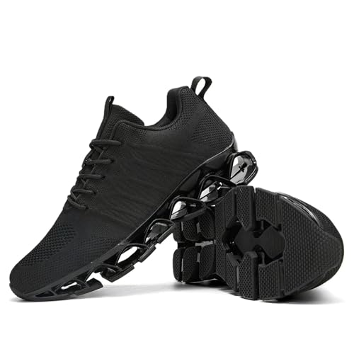 Image of Mens Slip on Running Walking Shoes Blade Tennis Casual Fashion Sneakers Comfort Non Slip Work Sport Athletic Trainer