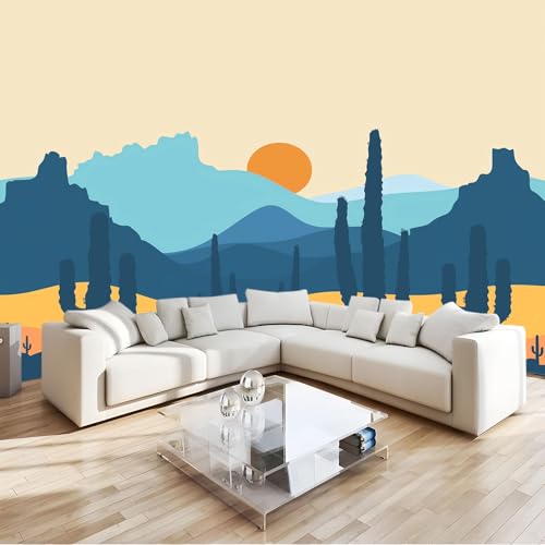Papier Peint Photo Mural 3D Arizona 350x256 cm pour Grand Salon