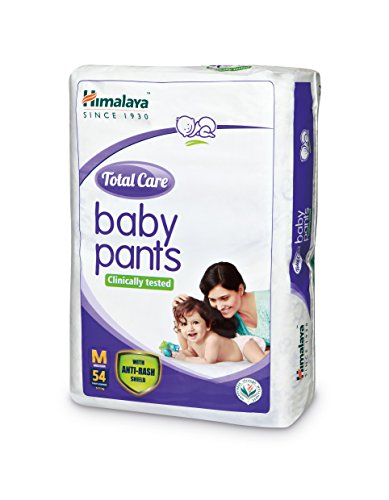 Image of Himalaya Baby Shampoo (400 ml) & Himalaya Total Care Baby Pants Diapers, Medium, 54 Count