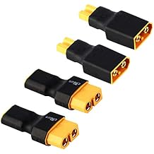 2Pair ShareGoo RC XT30 to XT60 Plug Female Male Adapter Connector for RC FPV Drone Car Lipo NiMH Battery Charger ESC