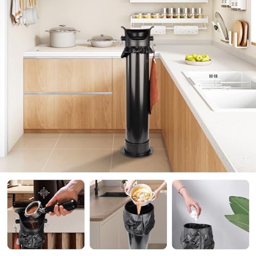 Garbage Bags for Espresso Knock Box 50Pcs,Trash Bags for 18L Floor Standing Grounds Bucket,Liners for Barista Coffee Shop Bar (B) by Cymexis - Used condition - Image 5