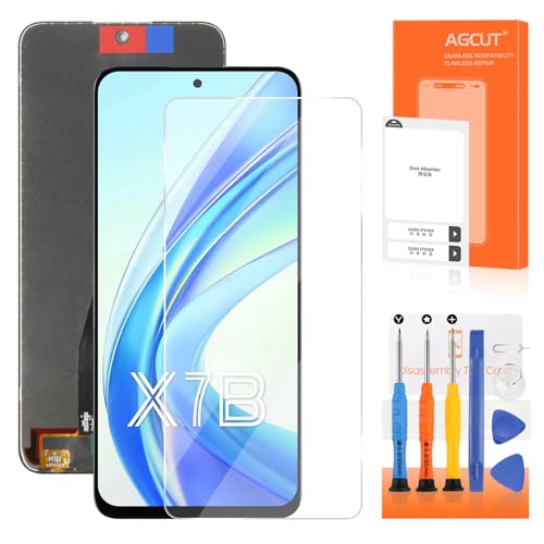 Écran pour Honor X7b AGCUT afficheur LCD complet noir avec outils